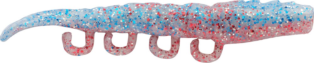 Saltwater Turbo Shrimp Lure - 4 Inch Soft Plastic Fish Bait