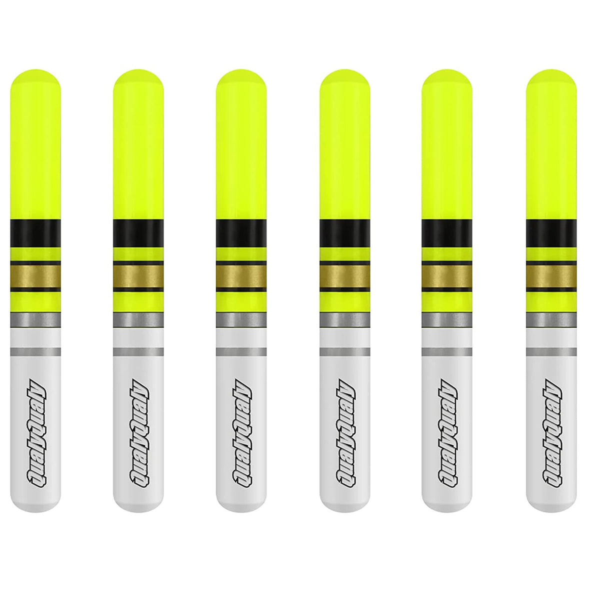 Glow Fishing Float Sticks 6 Pack LED Night Fishing Lights Fluorescent Green & Red