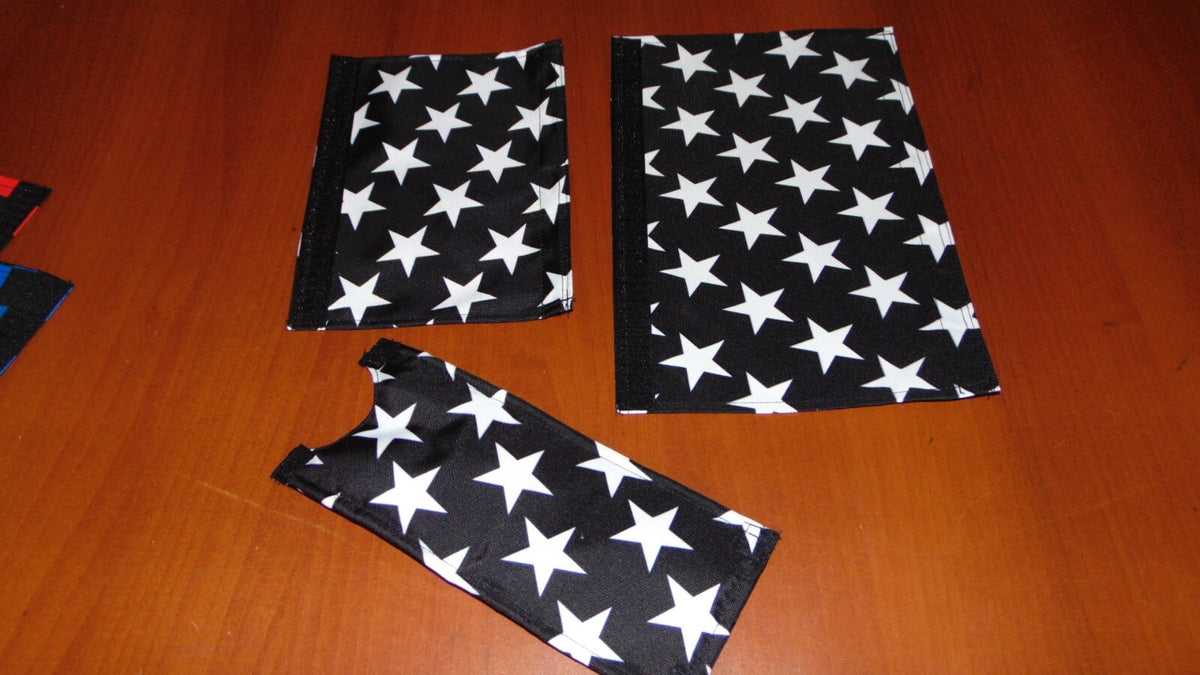 BMX Bike Pad Set Handlebar Top Tube Foam Protective Covers - Black