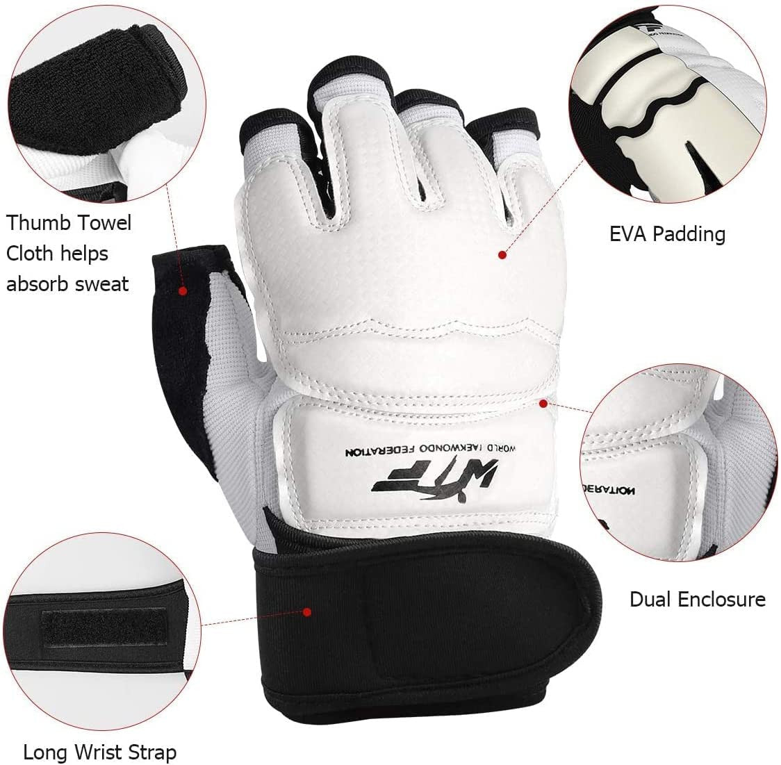 Boxing & MMA Sparring Gloves for Martial Arts Training - Punch Bag Gloves