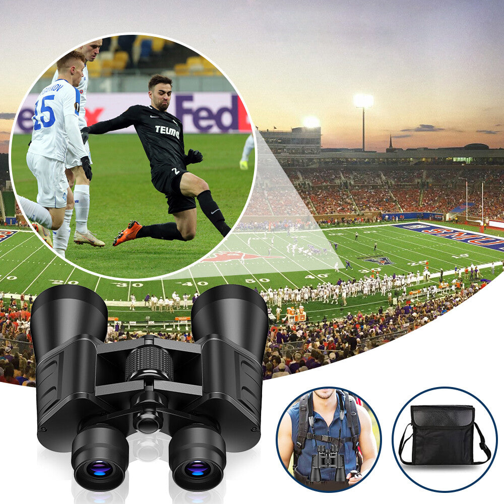 High Power Military Binoculars 8-24x50 Waterproof Night Viewing Optics