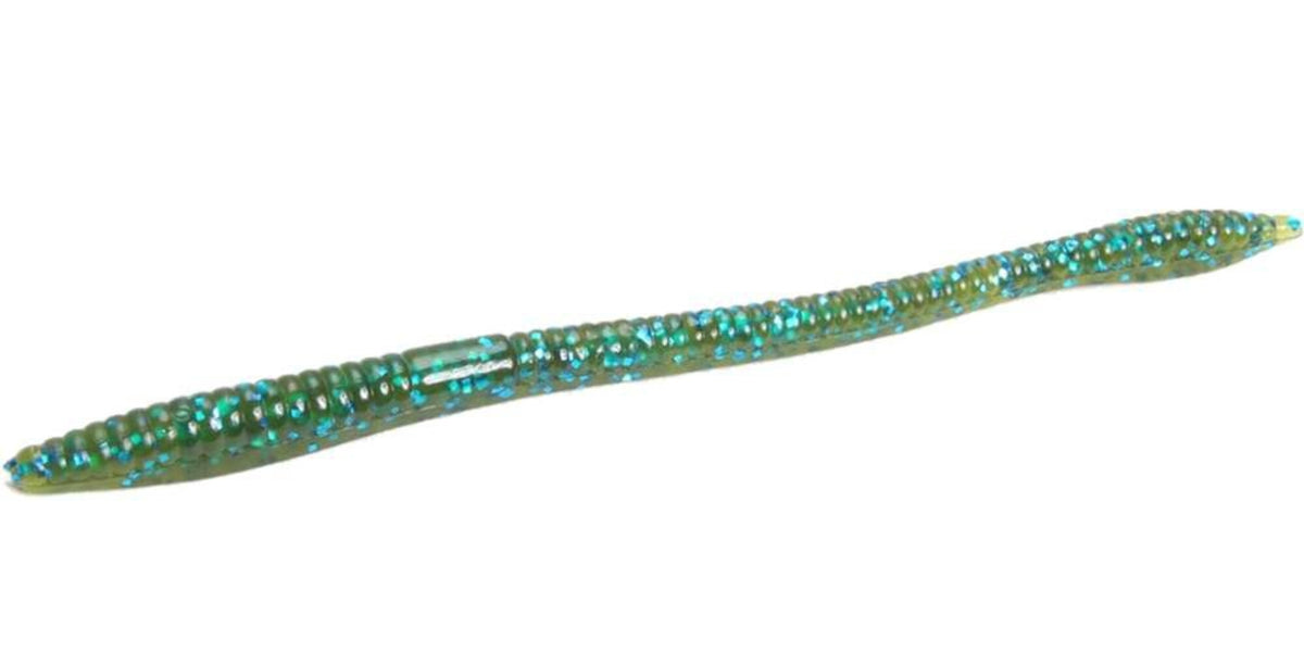 Fishing Trick Worm Soft Plastic Bait 20 Pack for Bass and Post-Spawn