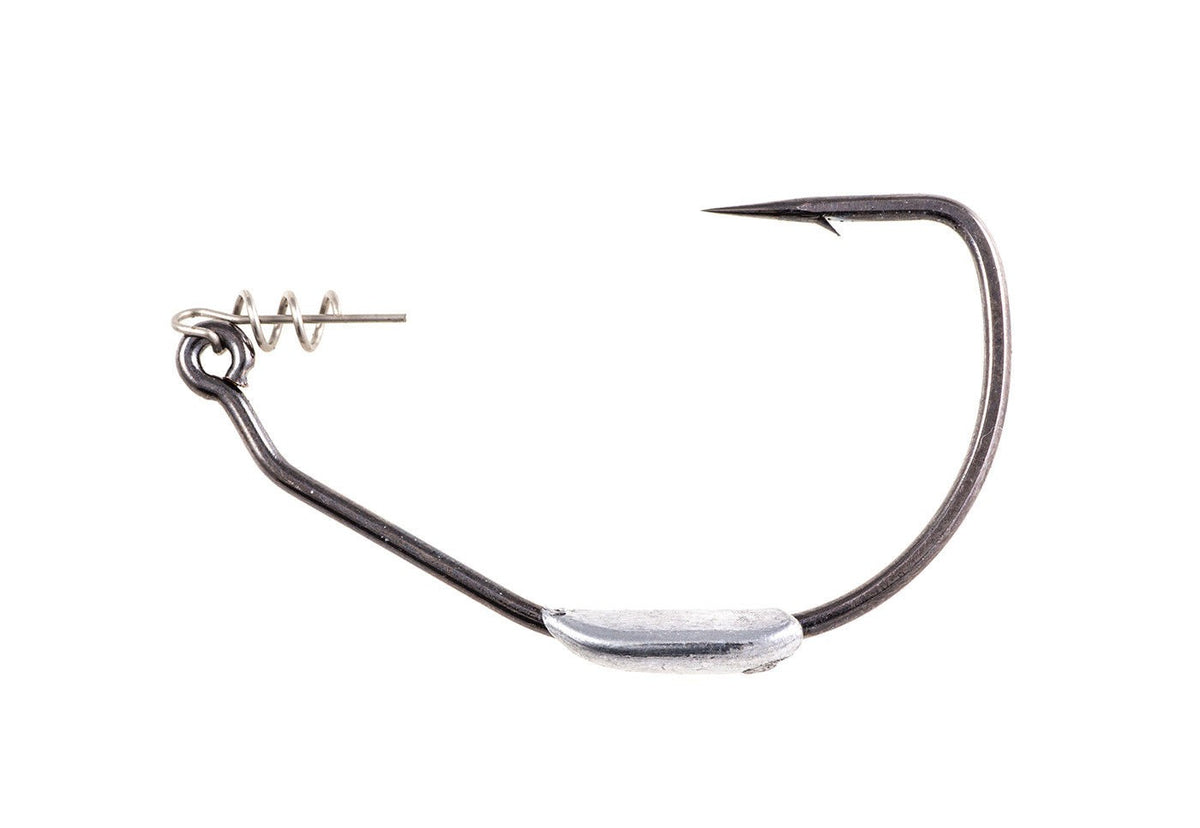 Weighted Bait Hooks for Soft Plastics - Weedless Fishing Hooks with TwistLOCK CPS