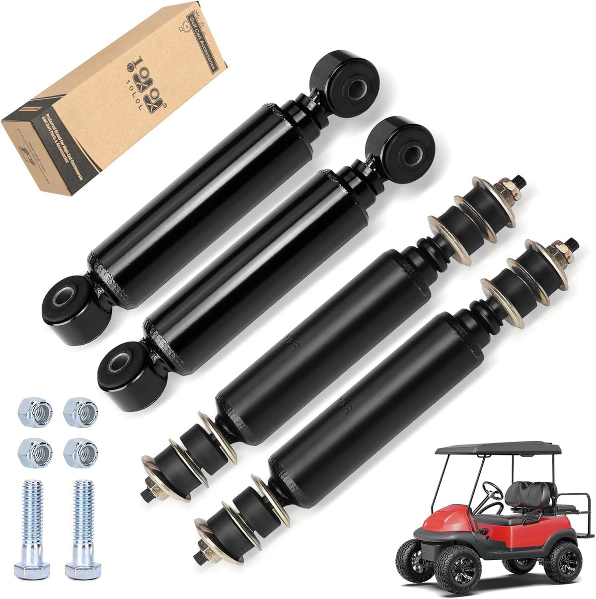 Heavy Duty Golf Cart Shock Absorber Set for Club Car DS & Precedent