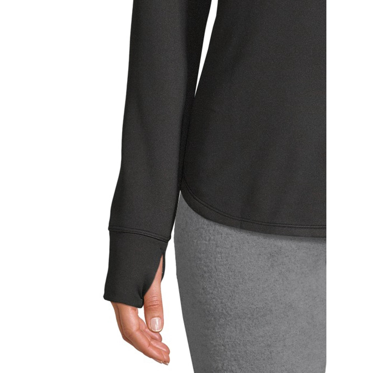 Women's Thermal Base Layer Top with Crew Neck and Thumbholes - All Sizes