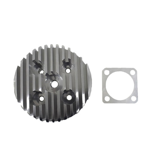 Aluminum CNC Cylinder Head for 66cc/80cc 2-Stroke Motorized Bicycle Engine