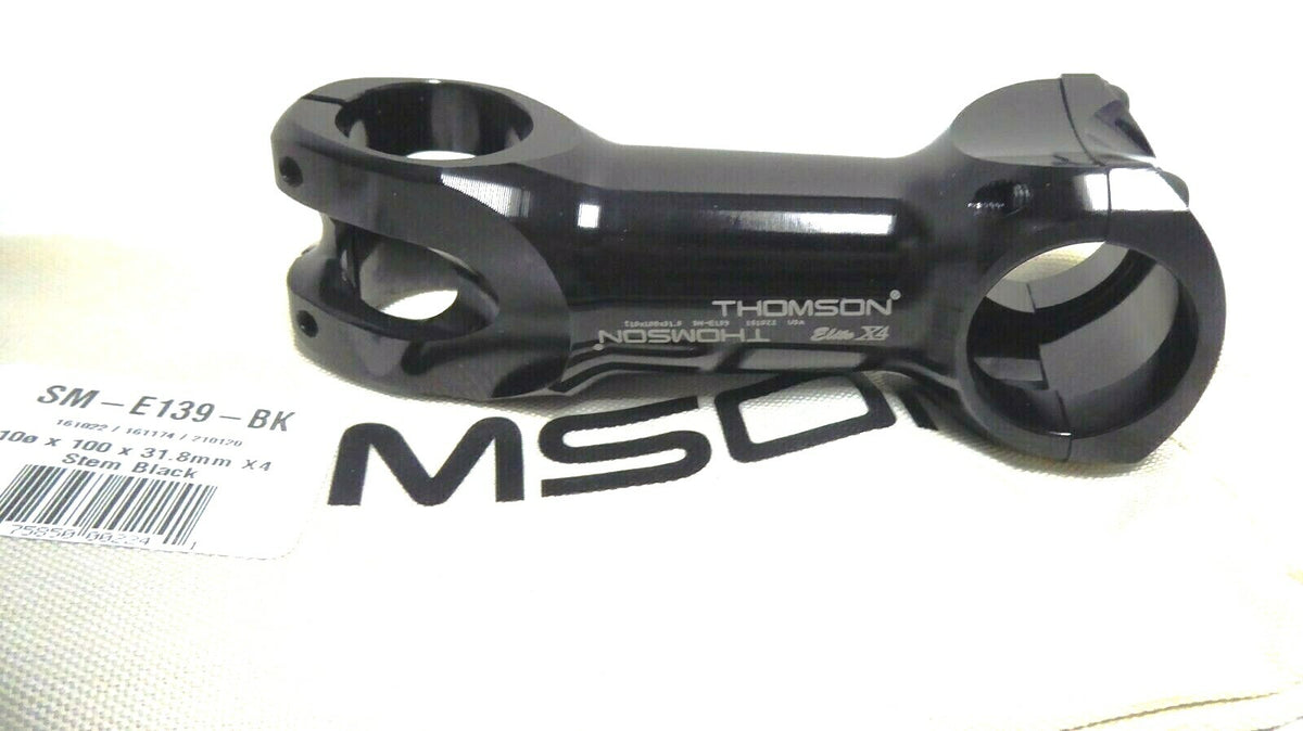 Mountain Bike Stem 100mm 10 Degree 31.8 Clamp - Alloy Cycling Part