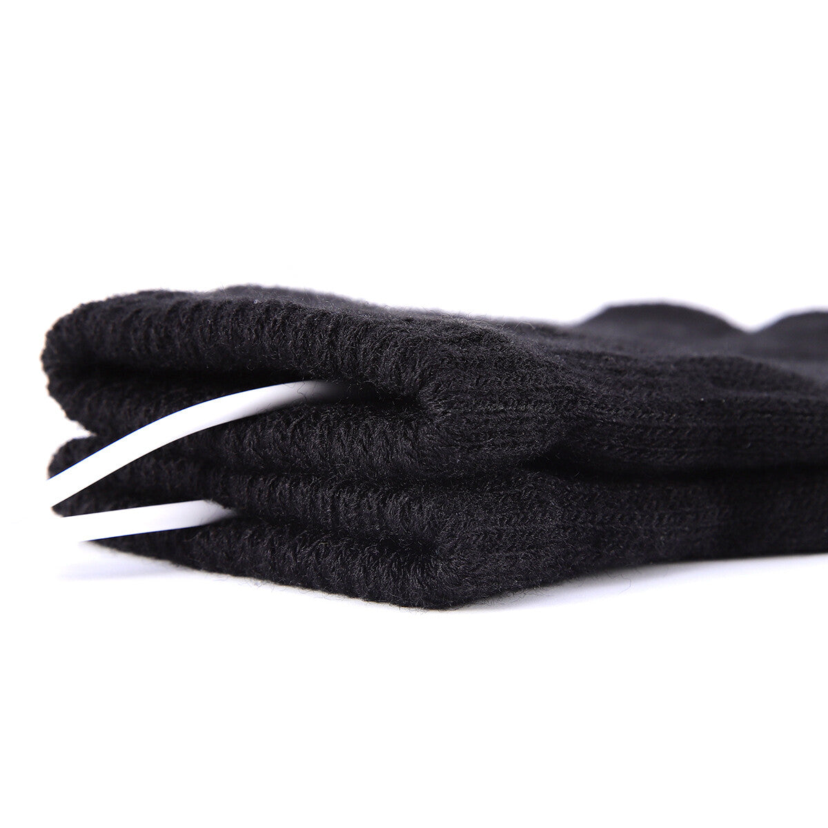 USB Heated Gloves Touchscreen Winter Mittens Knitted Hand Warmers