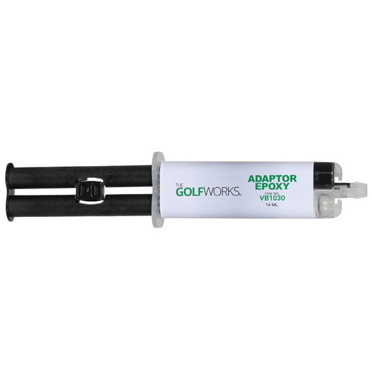 Golf Club Shaft Adapter Epoxy Adhesive 14ml Syringe - Black - Long-Lasting Bond