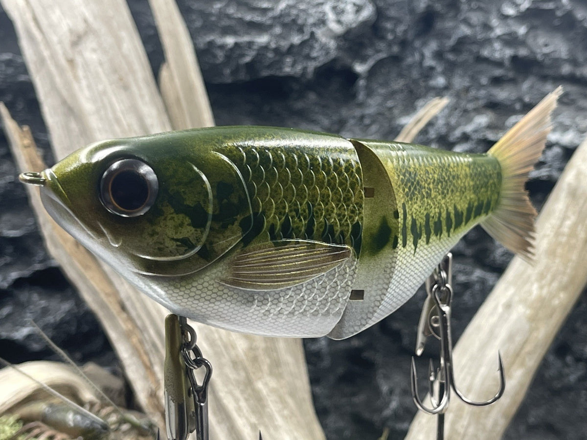 7-Inch Soft Plastic Fishing Bait Shad Lure - 2.4oz Glider Bait