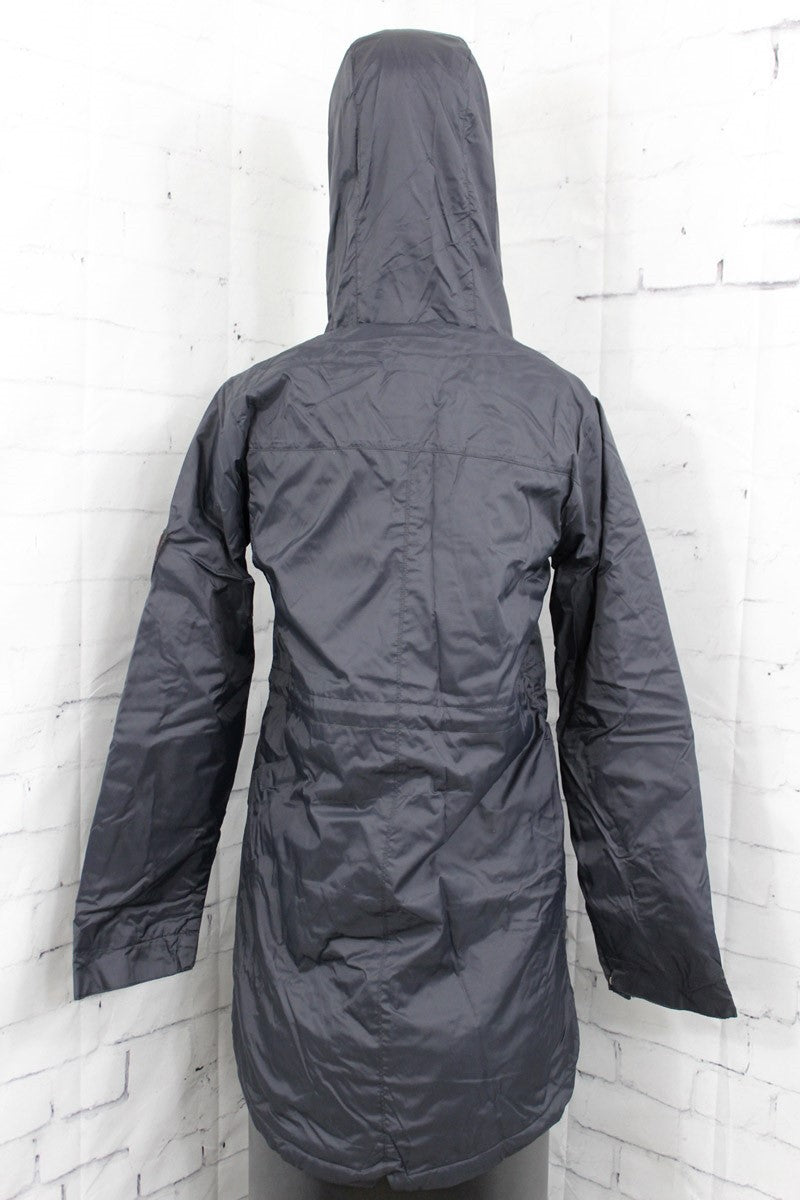 Women's Snow Jacket with Water-Resistant Shell & Insulation - Black, Medium