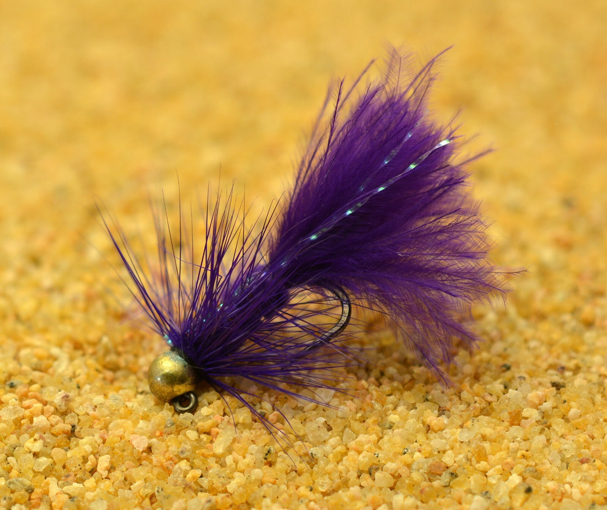 Fishing Jig Head Fly Assorted Sizes Micro Woolly Bugger Tungsten Bead