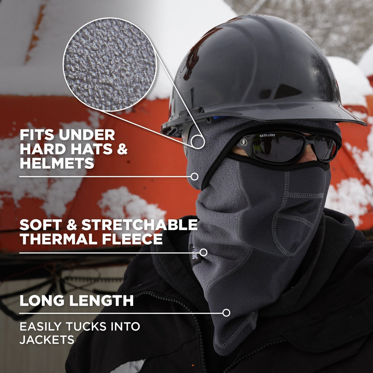 Thermal Fleece Ski Mask Balaclava Full Face Mask Cold Weather Winter Gear