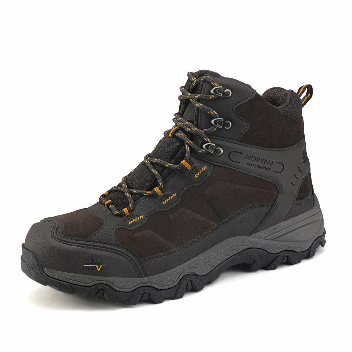 Men's Waterproof Hiking Boots Non-Slip Trekking Mountaineering Shoes