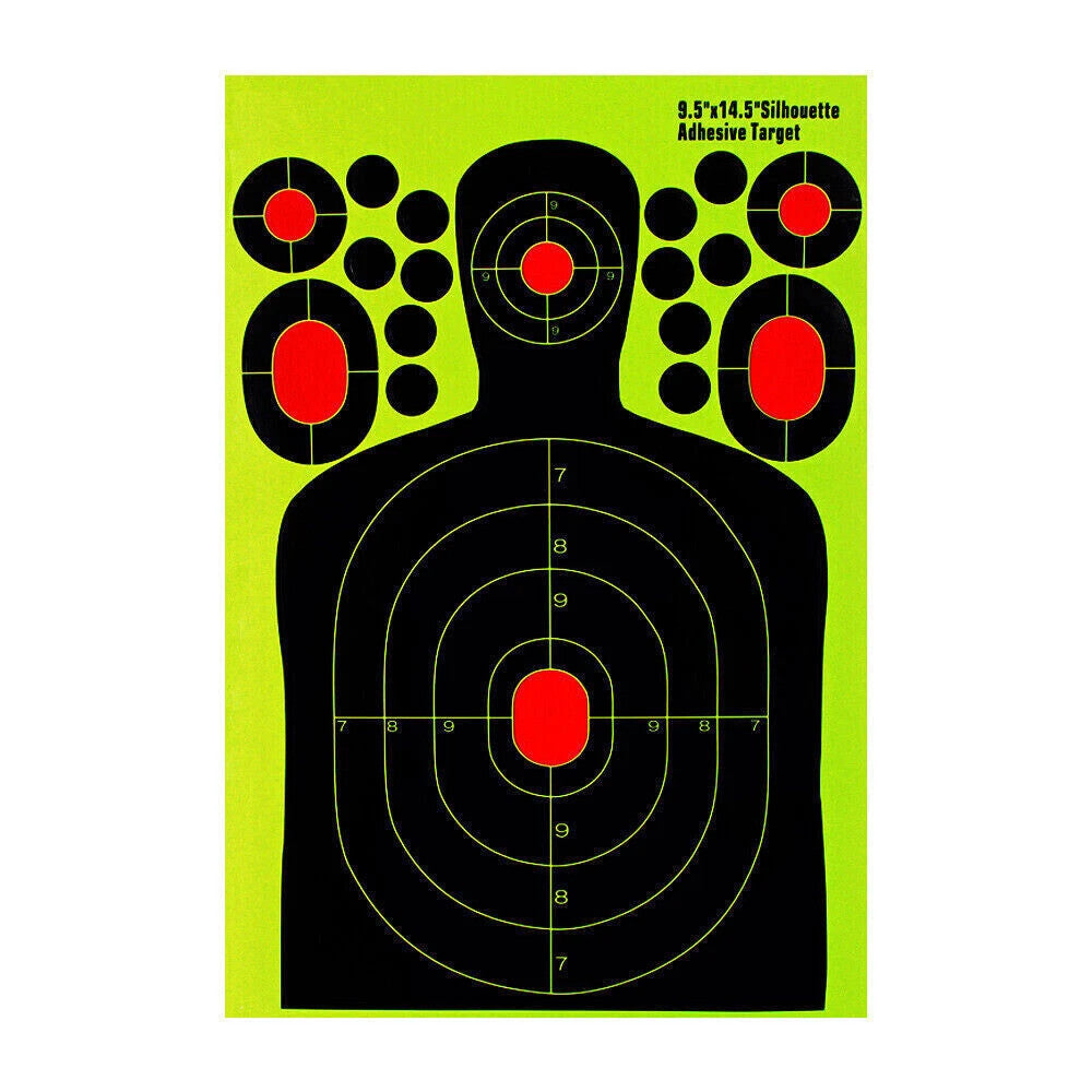 Reactive Shooting Targets Burst Instant Feedback Self-Adhesive Range Targets