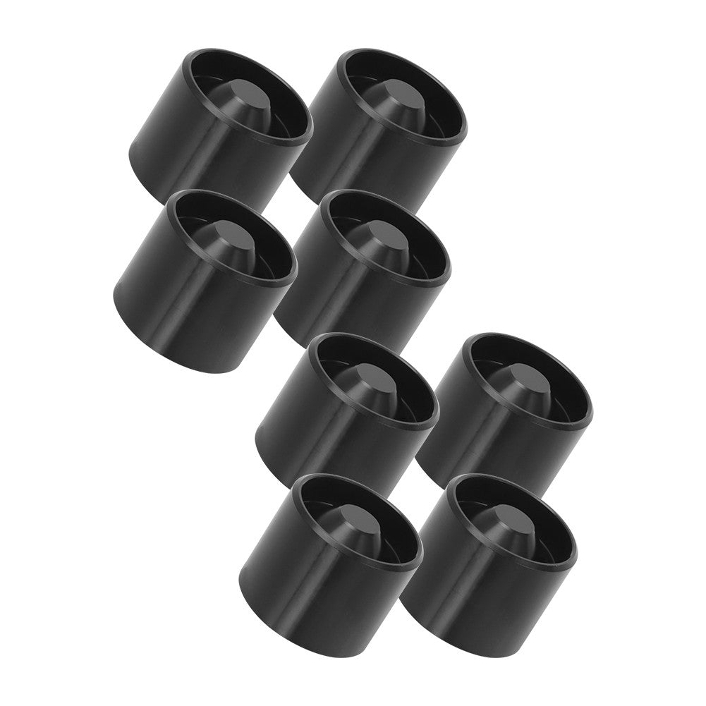 Set of 8 Anodized Aluminum Non-Freeze Plugs for Maglite C Cell Flashlights