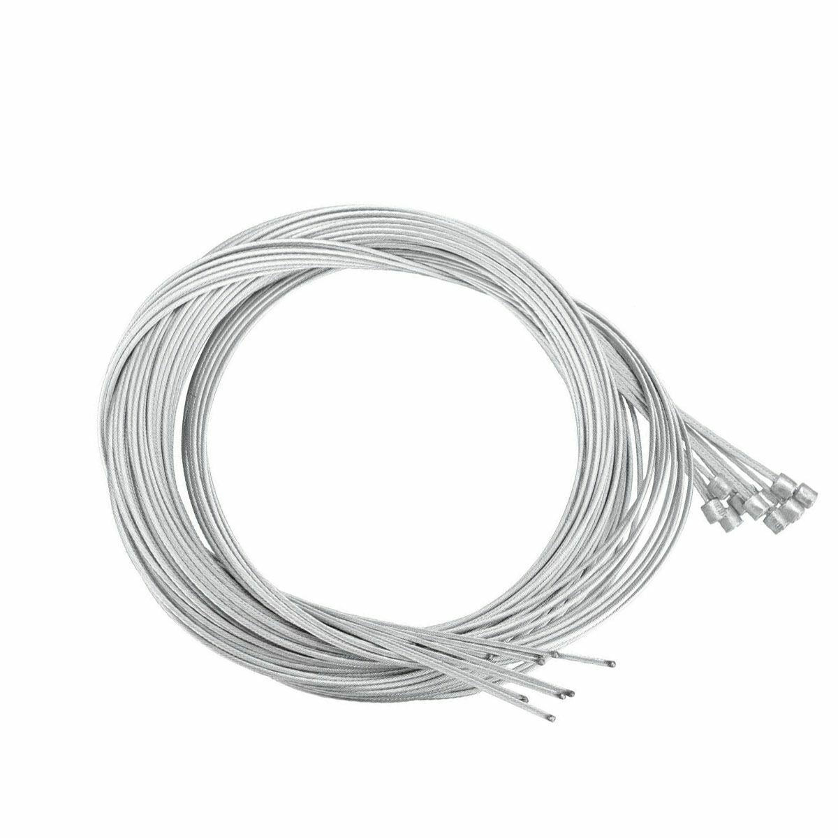 Bicycle Shift & Brake Cables Set - Zinc Plated Steel Inner Wire 10pcs