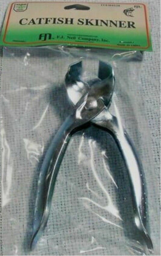 Fishing Skinning Pliers 6 Inch Nickel Finish Fish Skinner Tool