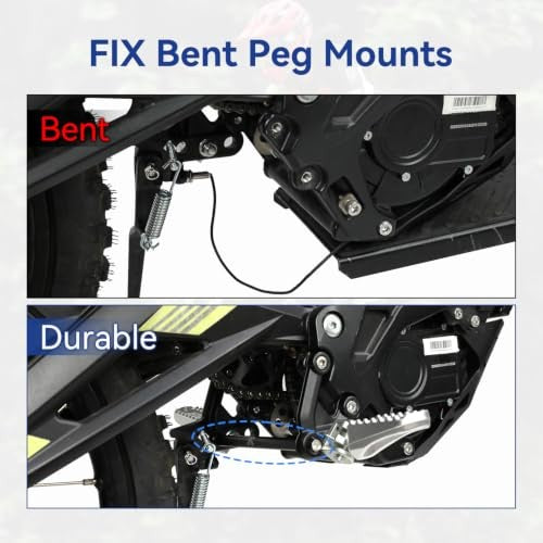 CNC Foot Peg Brace for Surron Light Bee X and LBX Electric Bikes