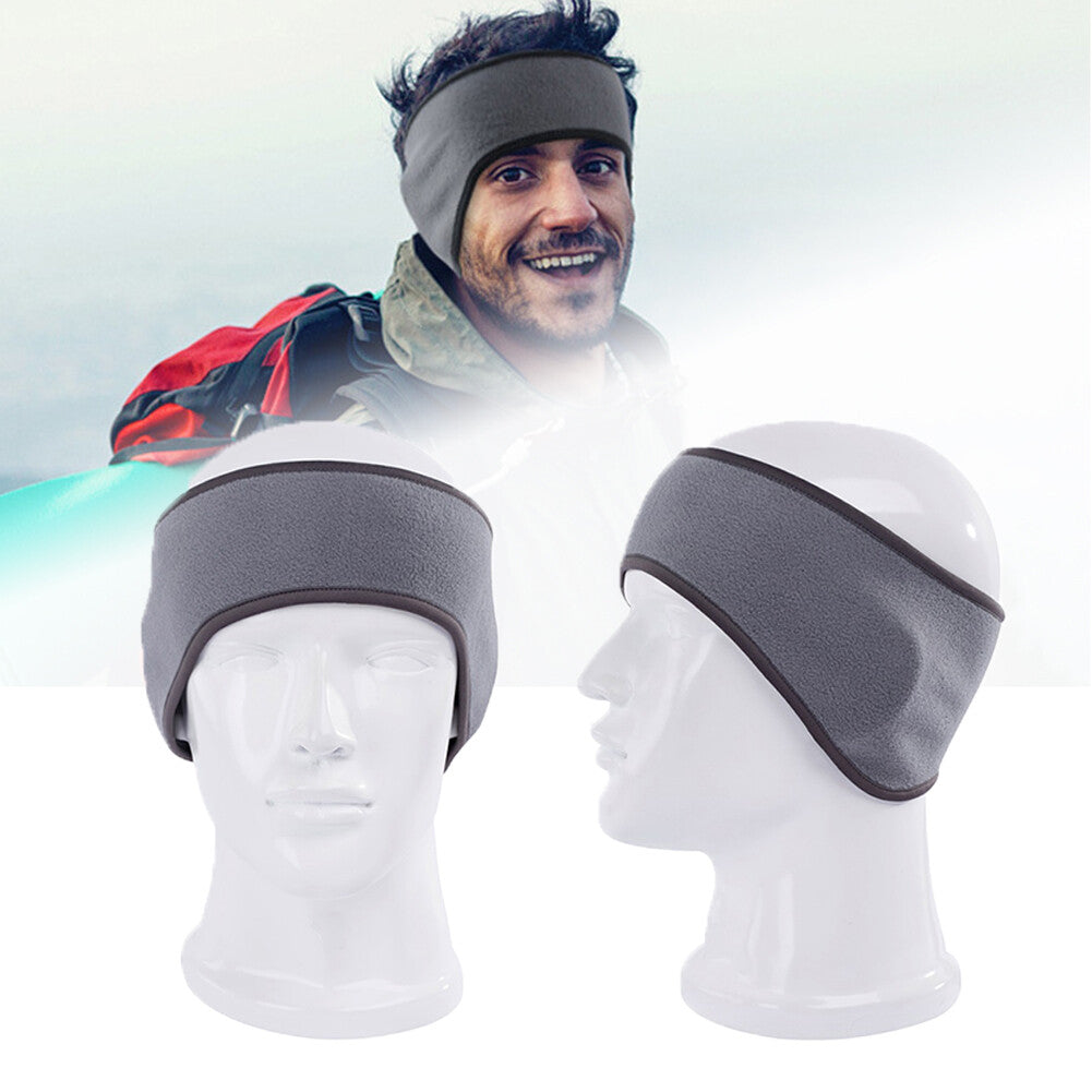Warm Sweat-Absorbing Winter Sport Ear Muff Headband for Men Women