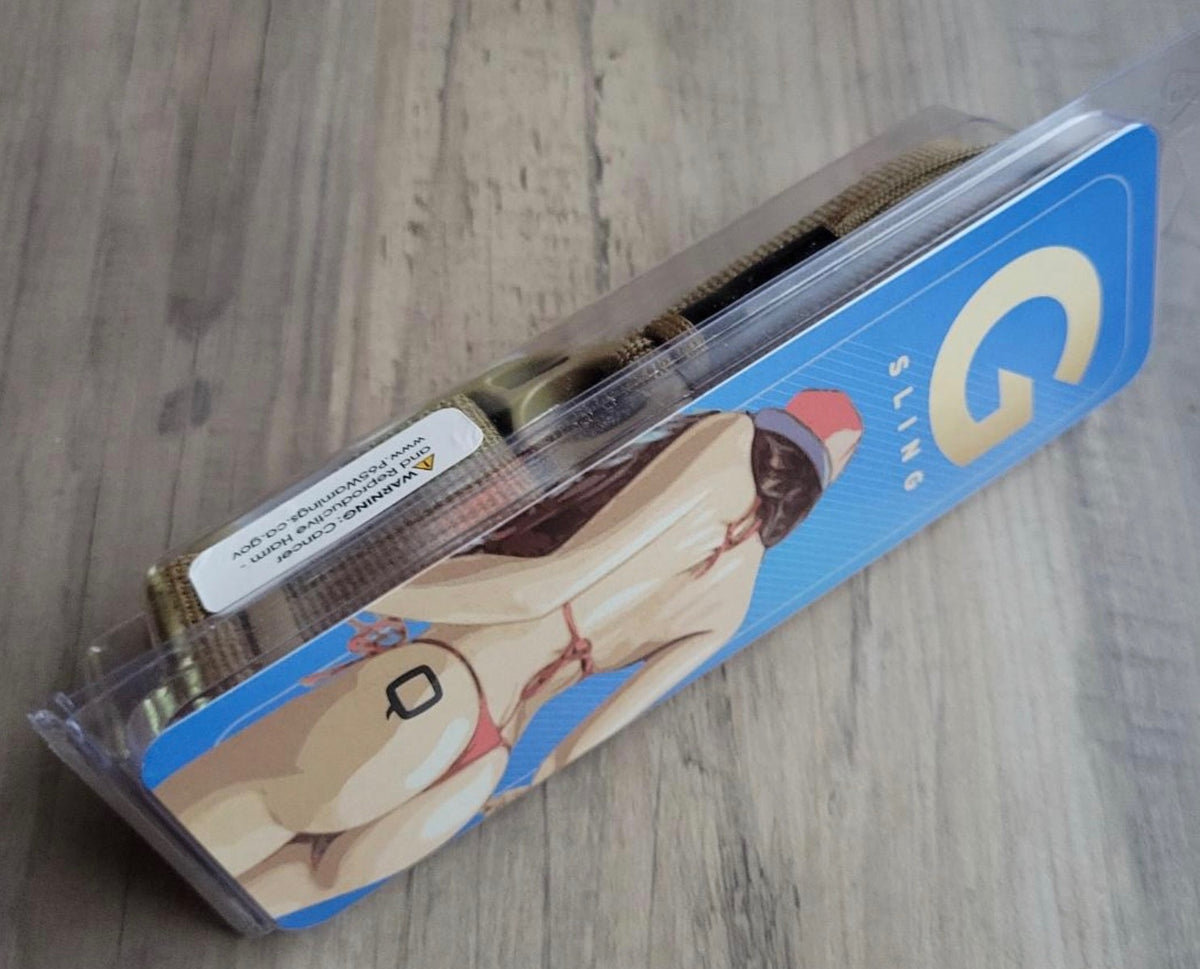 Q G-Sling 2-Point Rifle Sling FDE Tan Quick-Adjust & Secure Attachment
