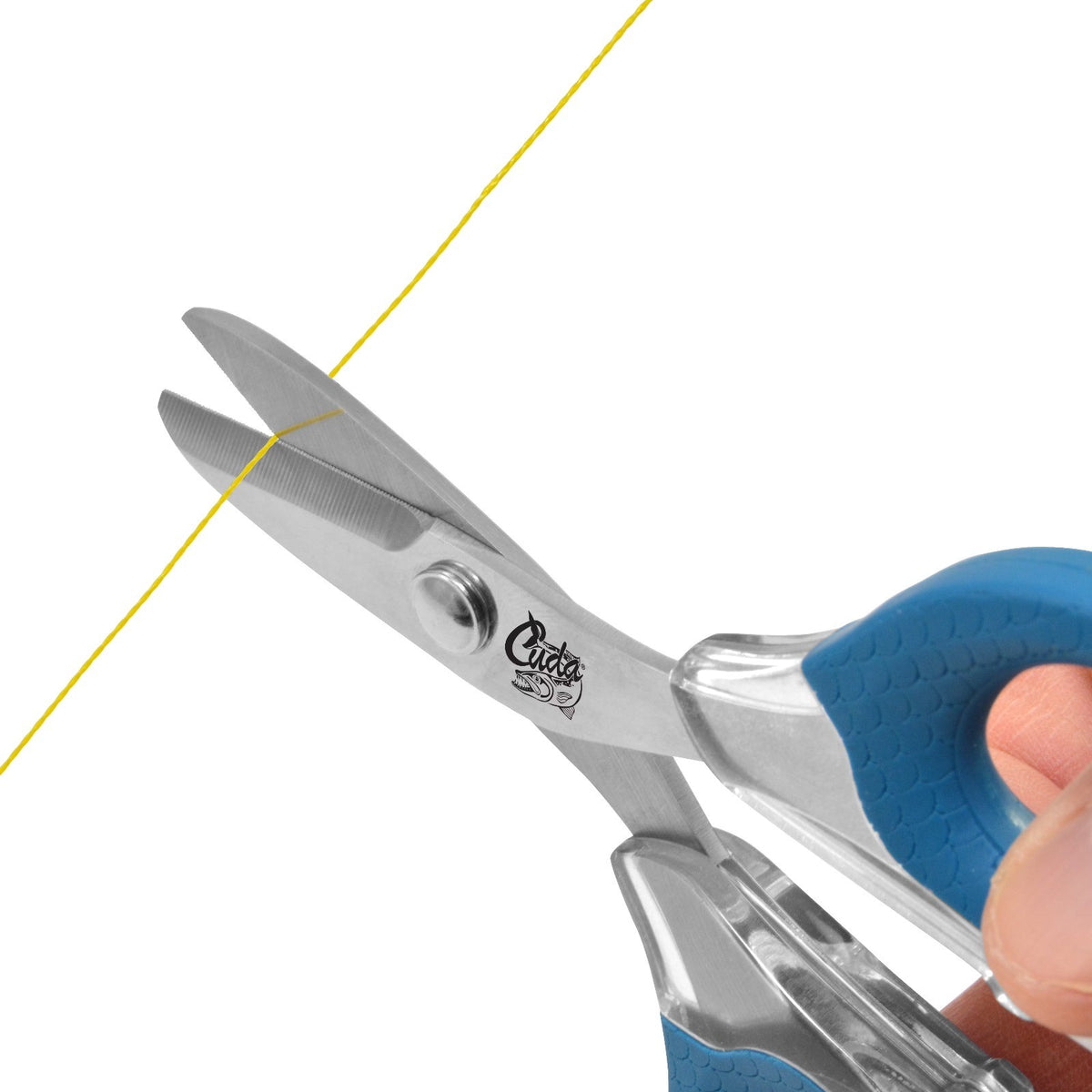 Fishing Line Cutter Shears - Stainless Steel Braid & Mono Line Snips