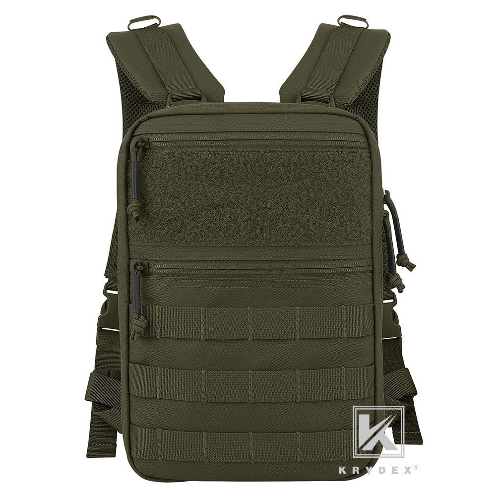 Tactical Hydration Pack with 1.5L Water Bladder and MOLLE Backpack
