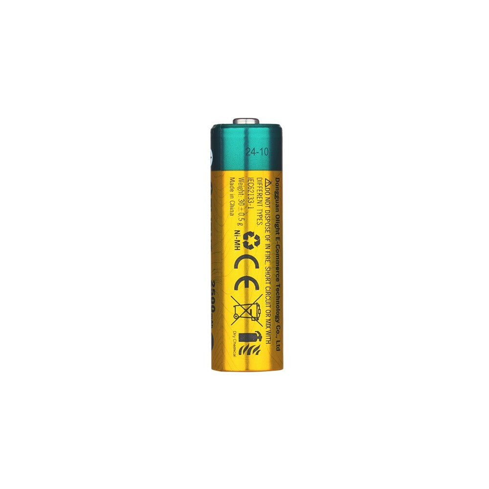 High Capacity AA Rechargeable Ni-MH Batteries 2100mAh 8-Pack