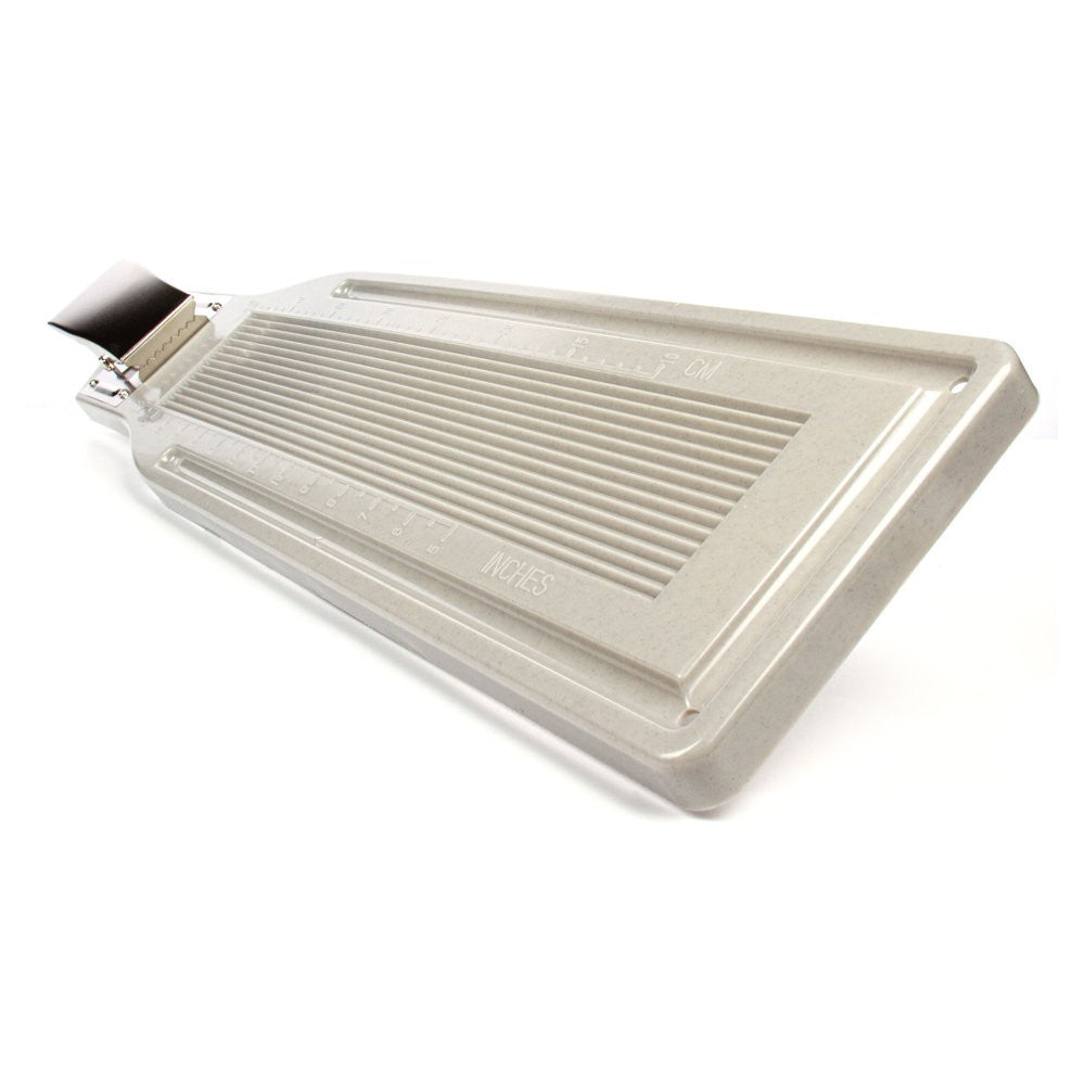 Rust-Resistant Fish Fillet Board with Stainless Steel Clip & Built-in Ruler