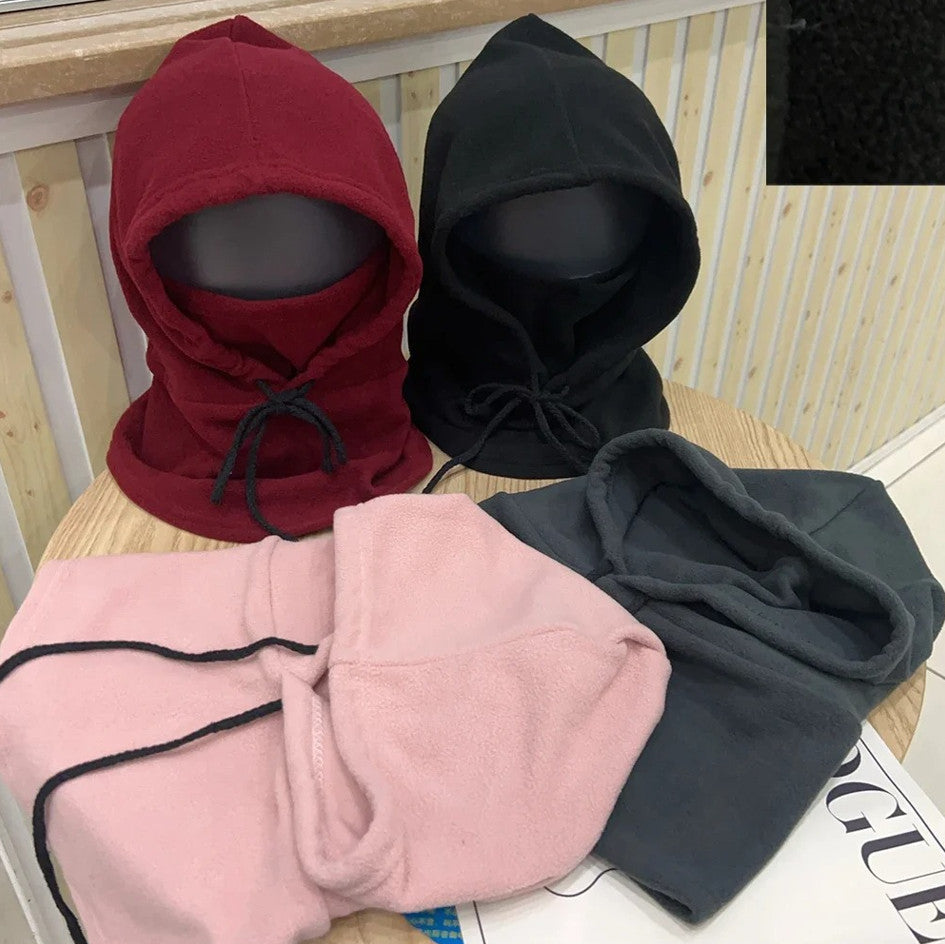 Thermal Fleece Balaclava Winter Face Cover & Neck Warmer for Ski Cycling