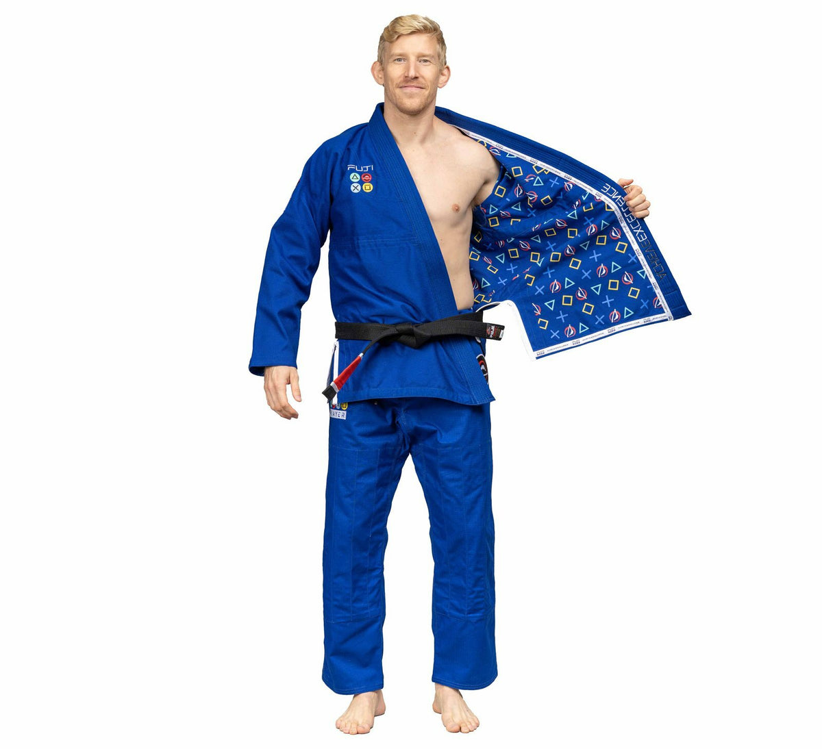 Lightweight Mens Brazilian Jiu-Jitsu Gi - Gamer Series Blue
