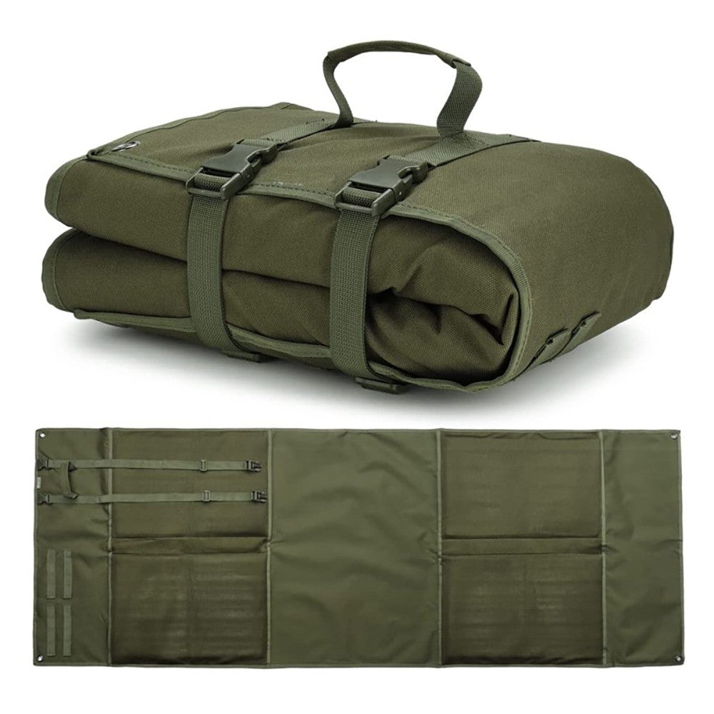 Tactical Prone Shooting Mat XL Non-Slip Roll-Up Range Accessory for Hunting and Training