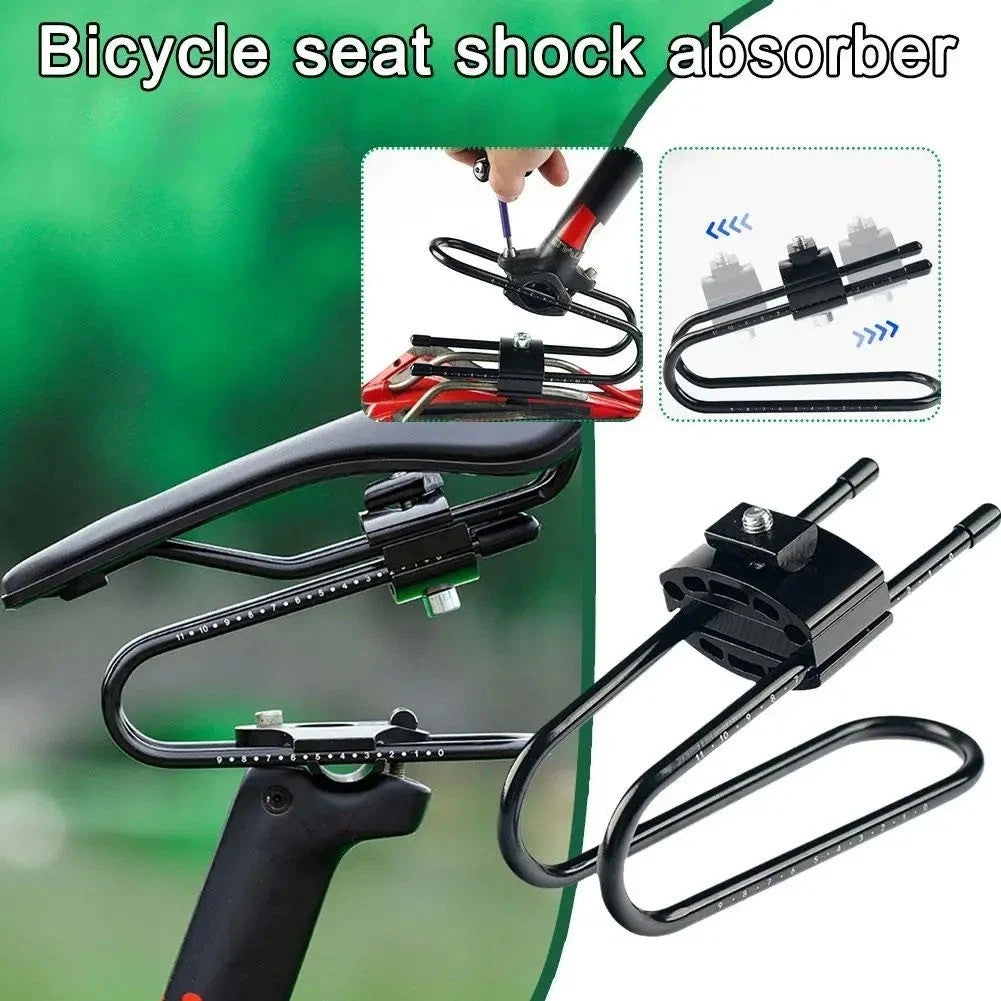 Bike Seat Shock Absorber Alloy Suspension for Bicycle Comfort and Durability
