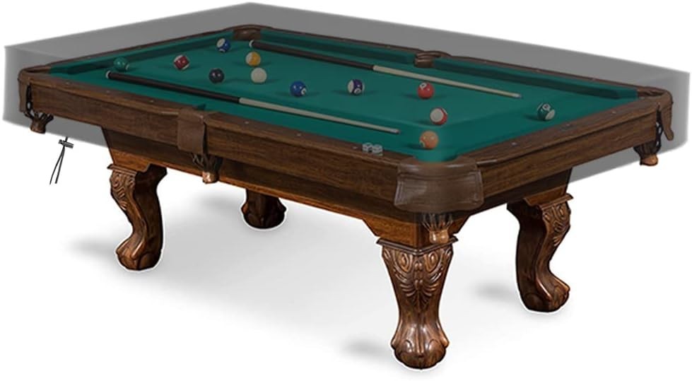 8ft Waterproof Billiard Pool Table Cover – All‑Around Outdoor/Indoor Protection