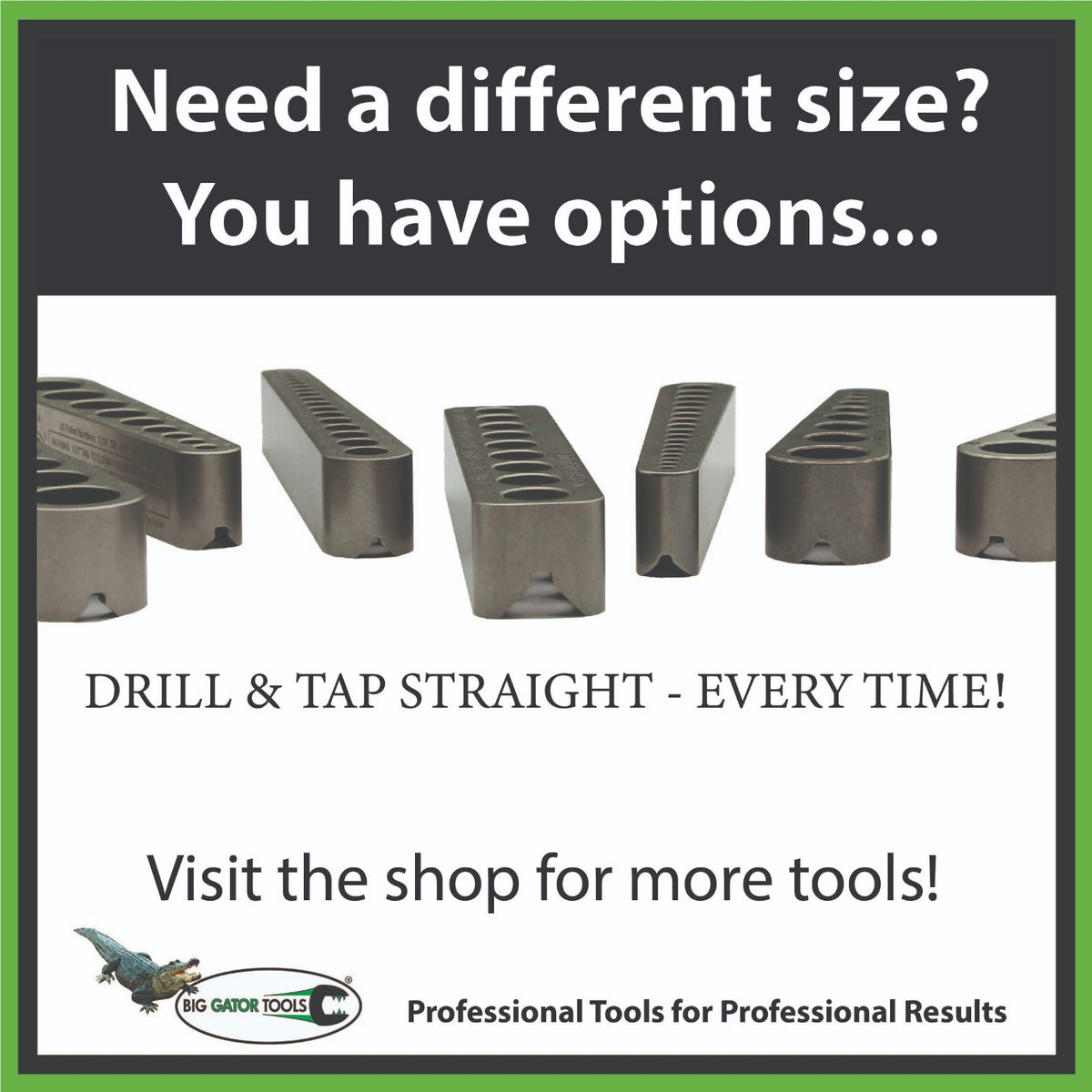 Drill Guide for Precise Gun Part Drilling - Steel V-Guide 1/8-3/8"