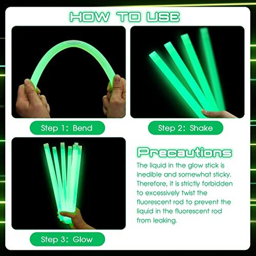 14-Inch Emergency Glow Sticks Jumbo Light Set for Camping Survival