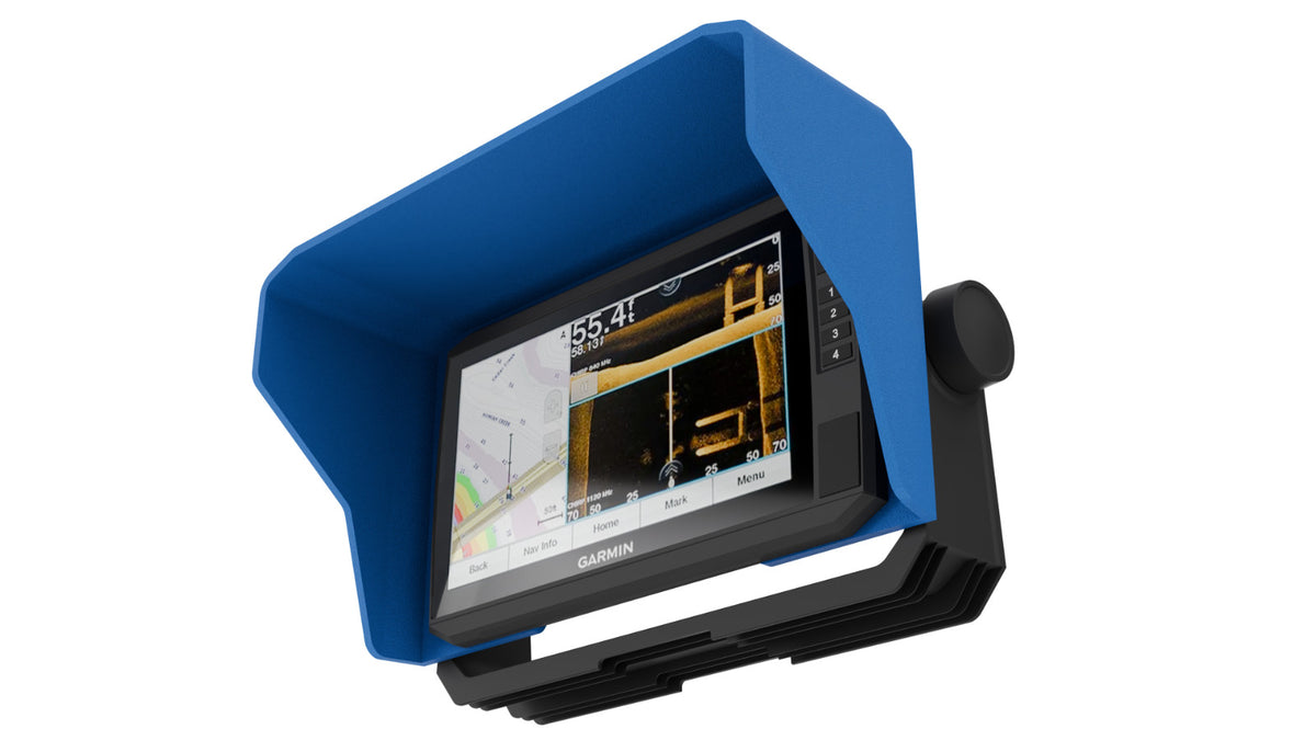 Sonar Shield Visor for Garmin ECHOMAP UHD 93sv - Glare & Reflection Blocker