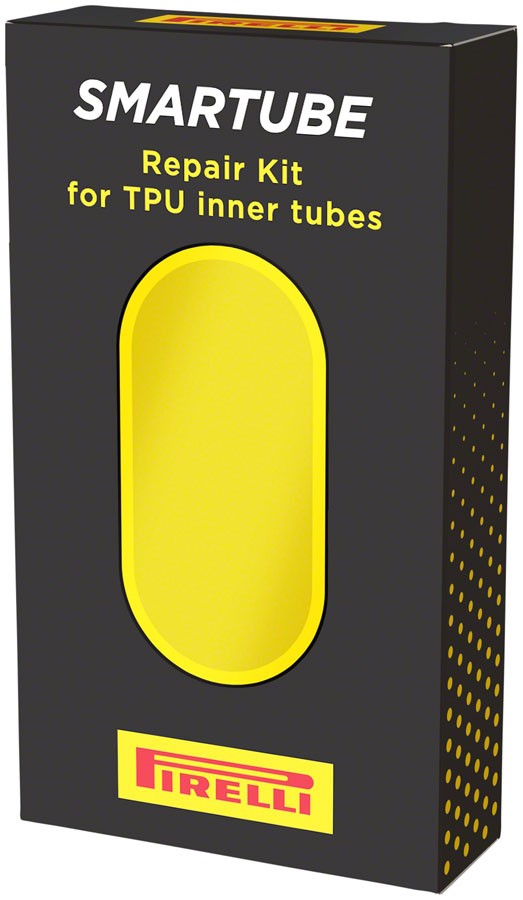 Bicycle Tire Repair Kit with 10 Patches & Glue - For Tubeless Inner Tubes