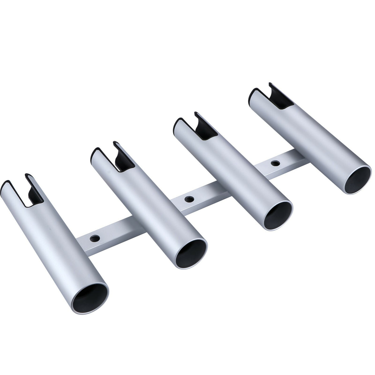Marine Aluminum Fishing Rod Holder with Multiple Tubes for Boat, Heavy Duty & Corrosion-Resistant