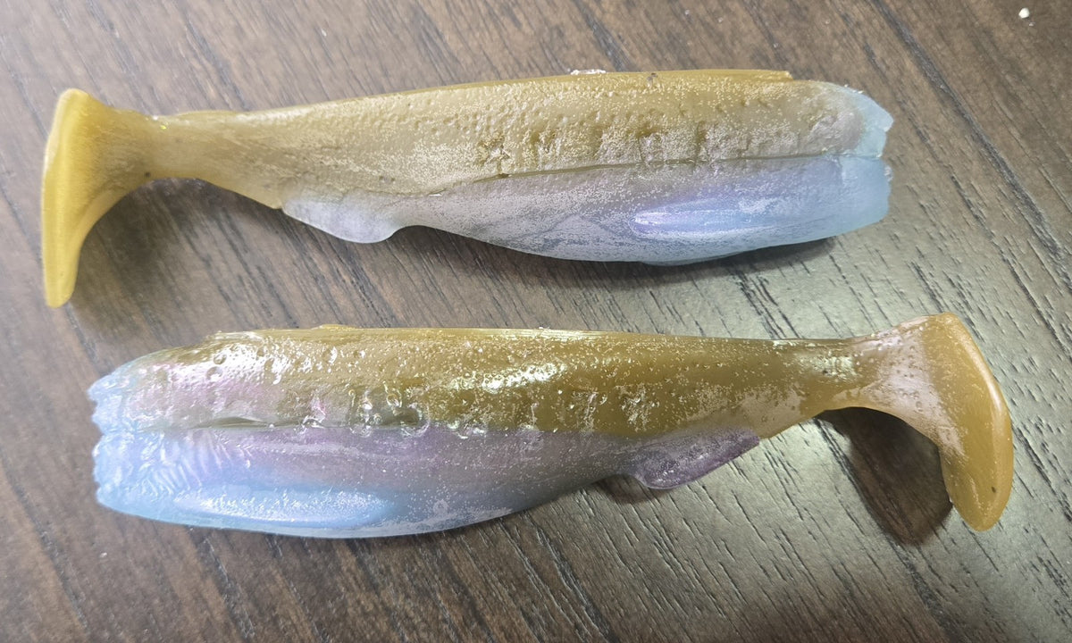 6-Inch Soft Plastic Trump Swimbait - Moon Juice Trump - 2 Pack Fishing Lure