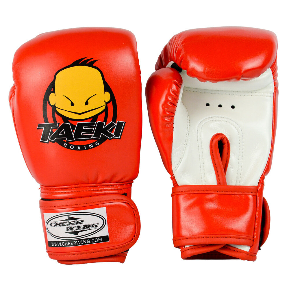 Kids Boxing Gloves 4oz PU Leather Cartoon MMA Training Sparring Gloves