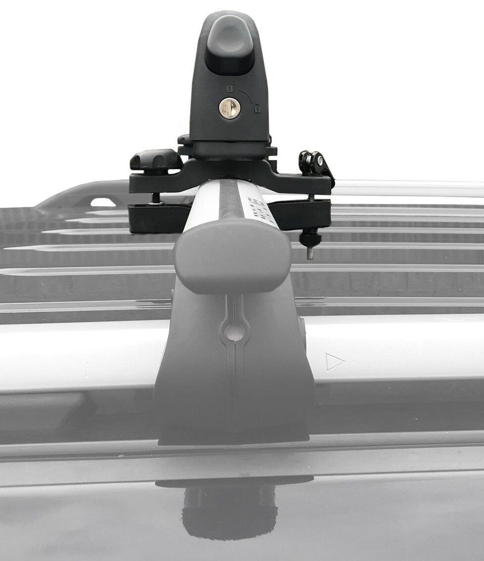 Ski & Snowboard Roof Rack Carrier Fits Most Cross Bars - Holds 6 Skis or 4 Snowboards
