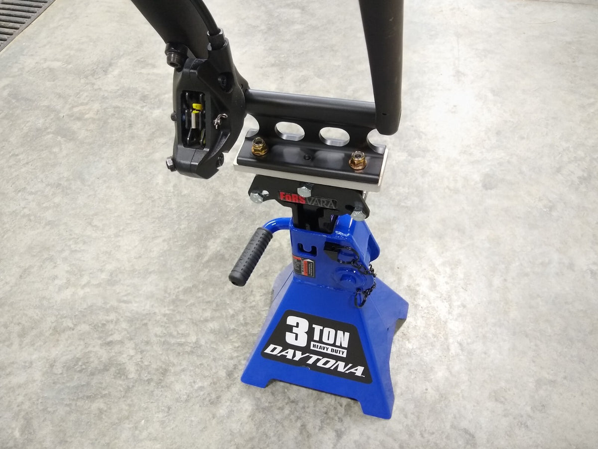 Bicycle Fork Mount Adapter for Indoor Trainer - Front Axle Support