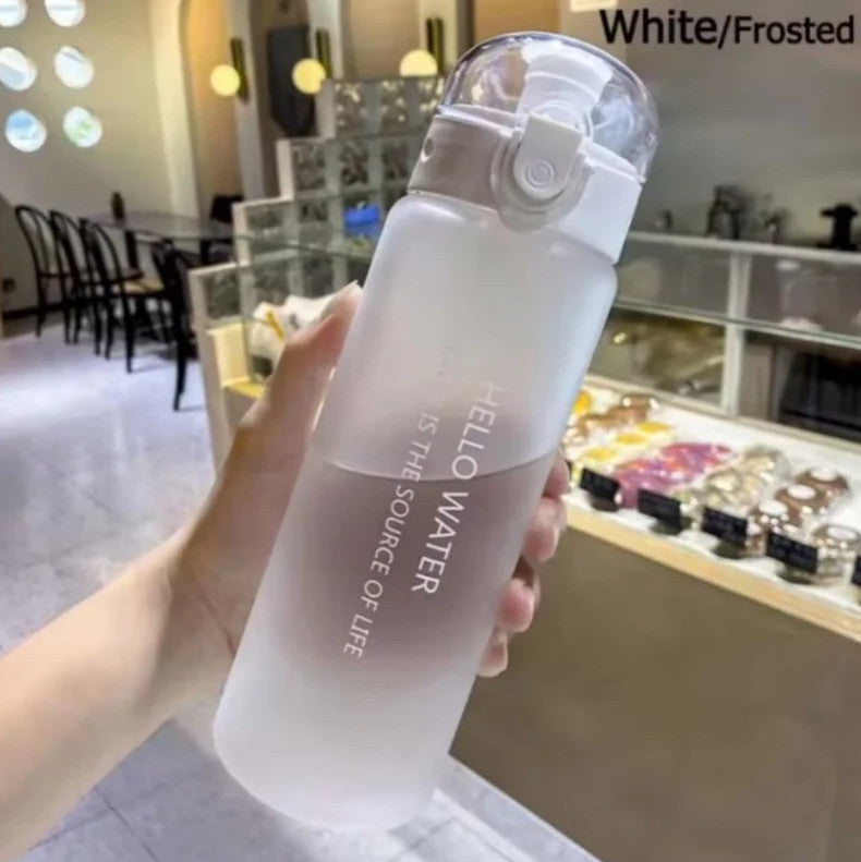 Leakproof Sports Water Bottle 780ml with Lock Lid & Carry Strap