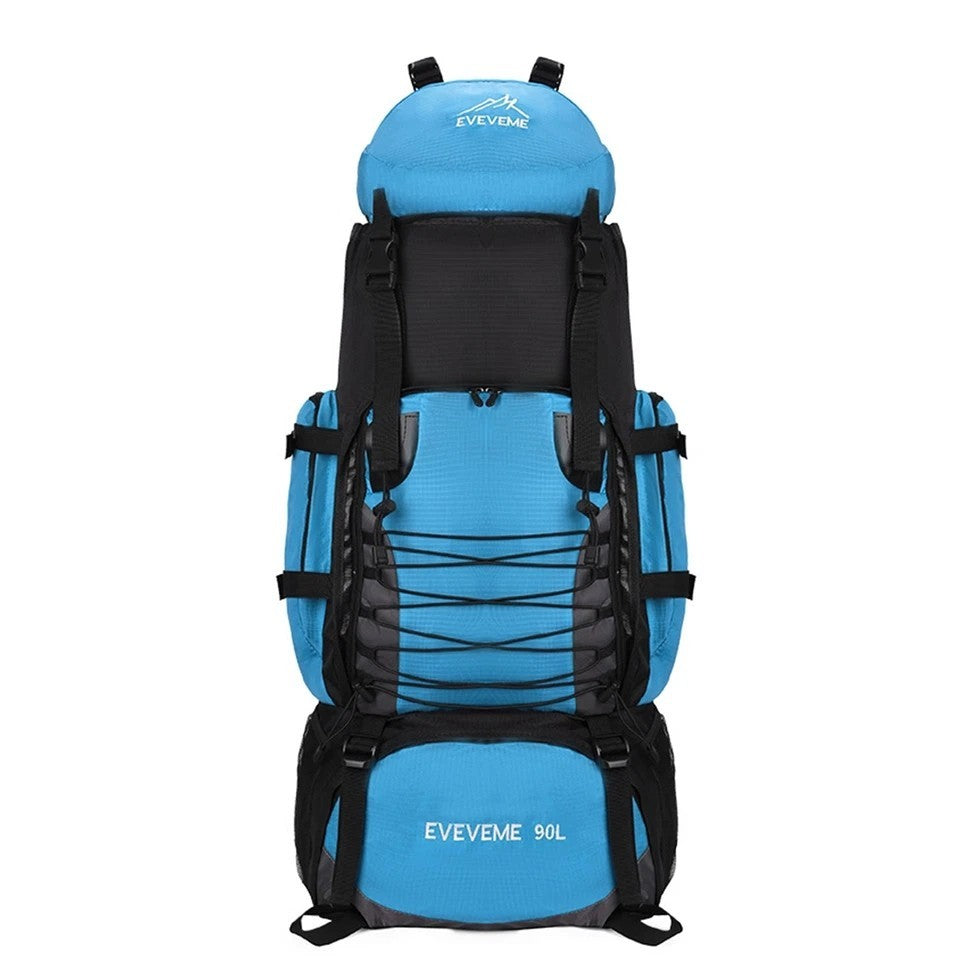 High-Capacity Outdoor Tactical Hiking Backpack Waterproof Camping Rucksack