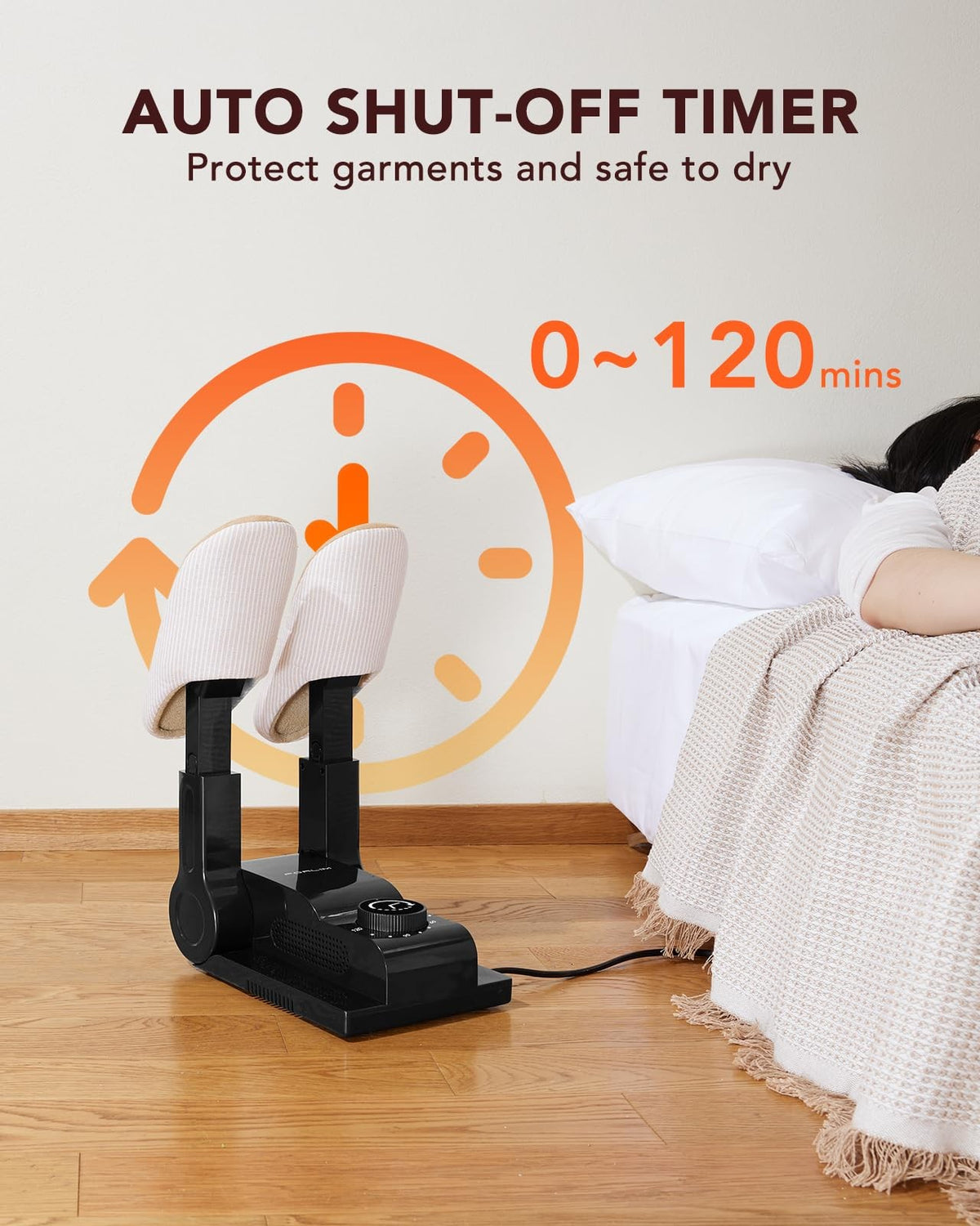 Boot Dryer for Work Boots & Gloves - Heat Blower Shoe Drying System