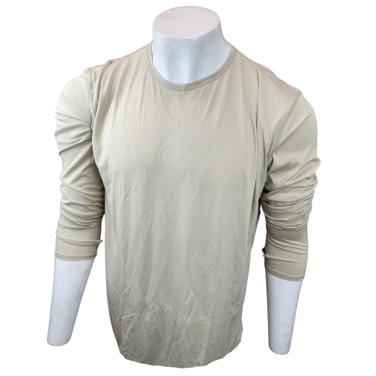 Military-Style Cold Weather SilkWeight Shirt for Uniform Layering