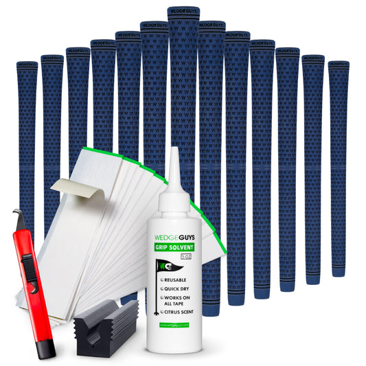Golf Grip Kit 13 Pack Velvet Golf Club Grips with Installation Tools