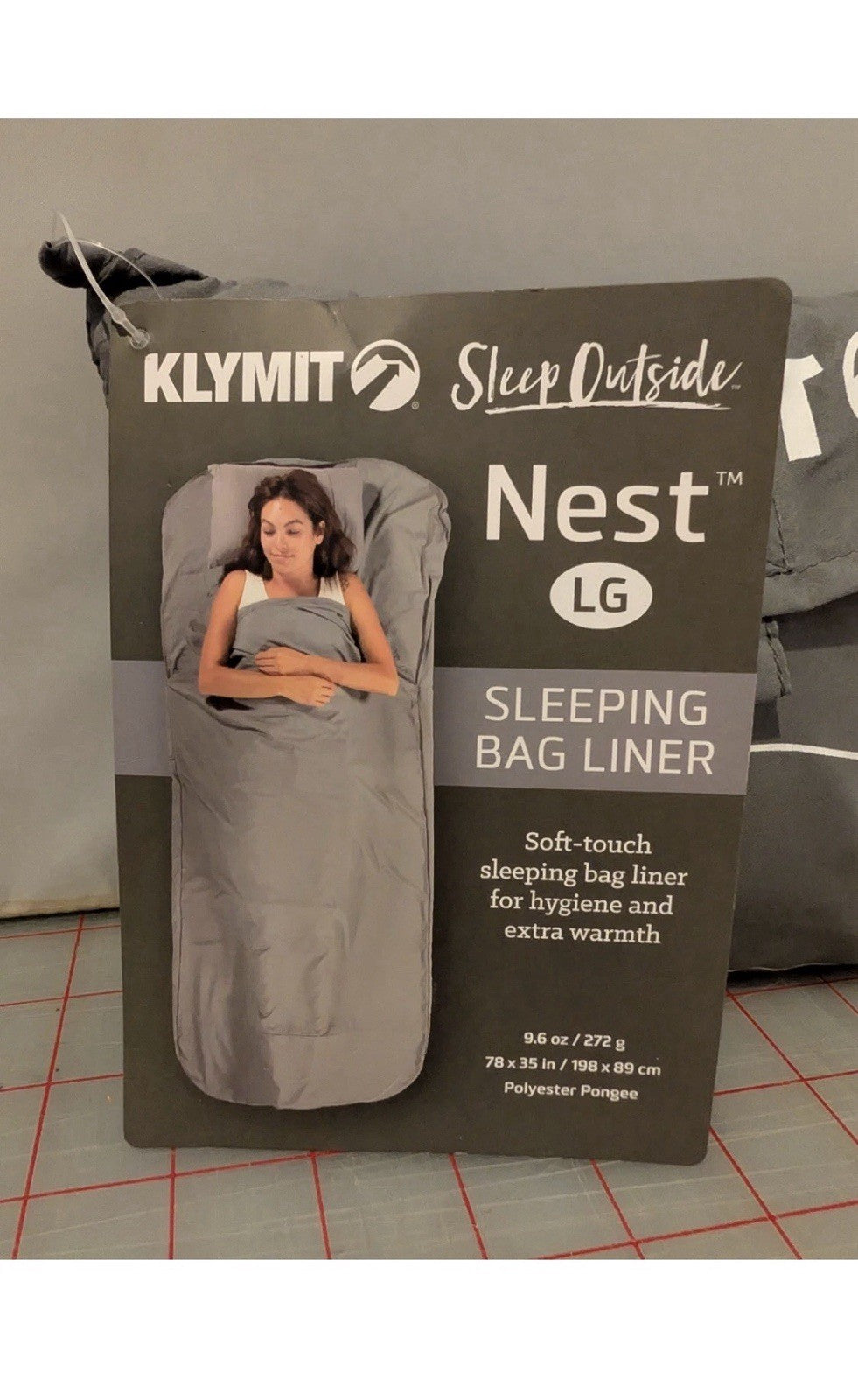 Klymit Nest Sleeping Bag Liner – Extra Warm Lightweight Camping Accessory