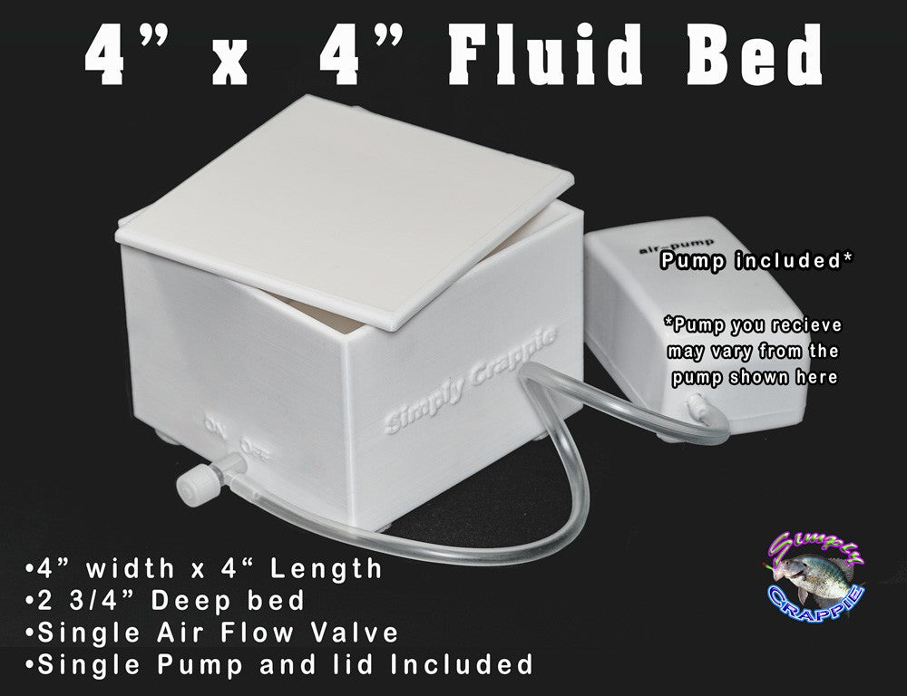 4-Inch Fluid Bed Powder Coating Jig with Pump for Tackle Crafting